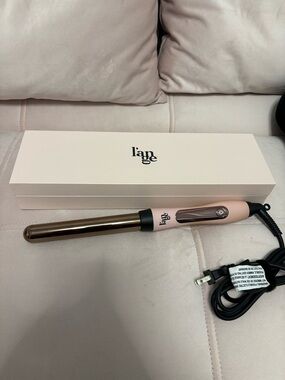 Lot of 2 Lange Pink Ceramic Curling Wand 
25mm and 32mm